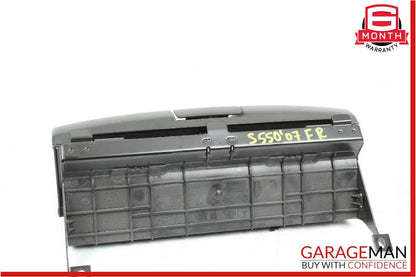 07-09 Mercedes W221 S550 Front Right / Left Lower Seat Compartment Trim Black