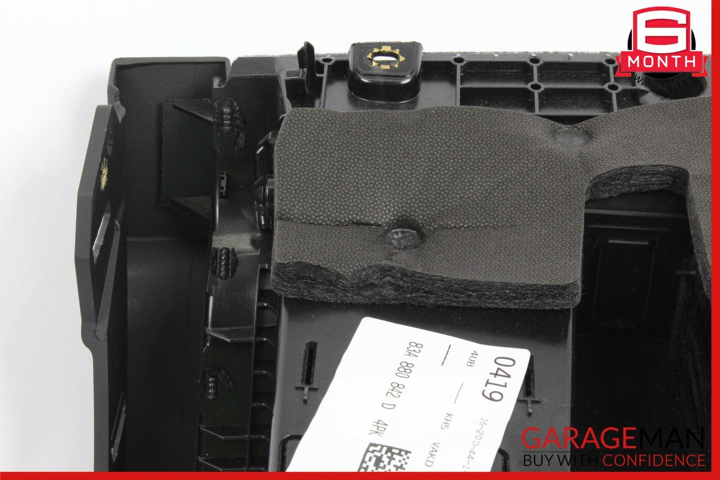 19-23 AUDI Q3 DASH RIGHT GLOVE BOX STORAGE COMPARTMENT 83A880842D OEM