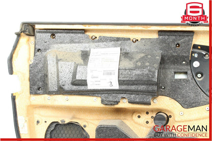 03-05 Mercedes W209 CLK55 AMG Complete Front Right Interior Door Panel Black OEM
