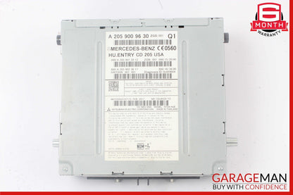 15-18 Mercedes W205 C300 C350e AM/FM CD Player Radio Receiver Module OEM