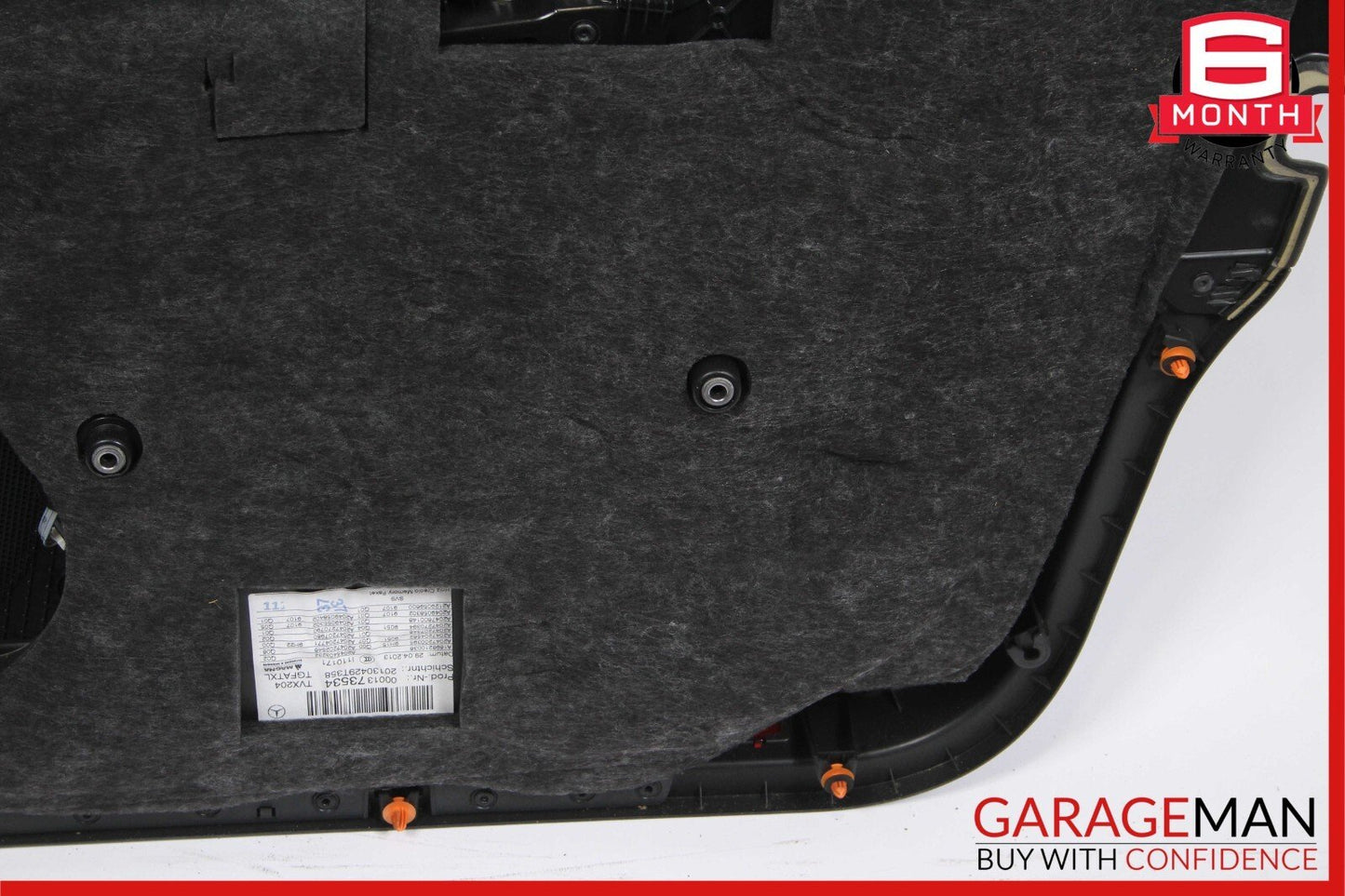 10-15 Mercedes X204 GLK350 Front Left Interior Door Trim Panel Cover Assembly