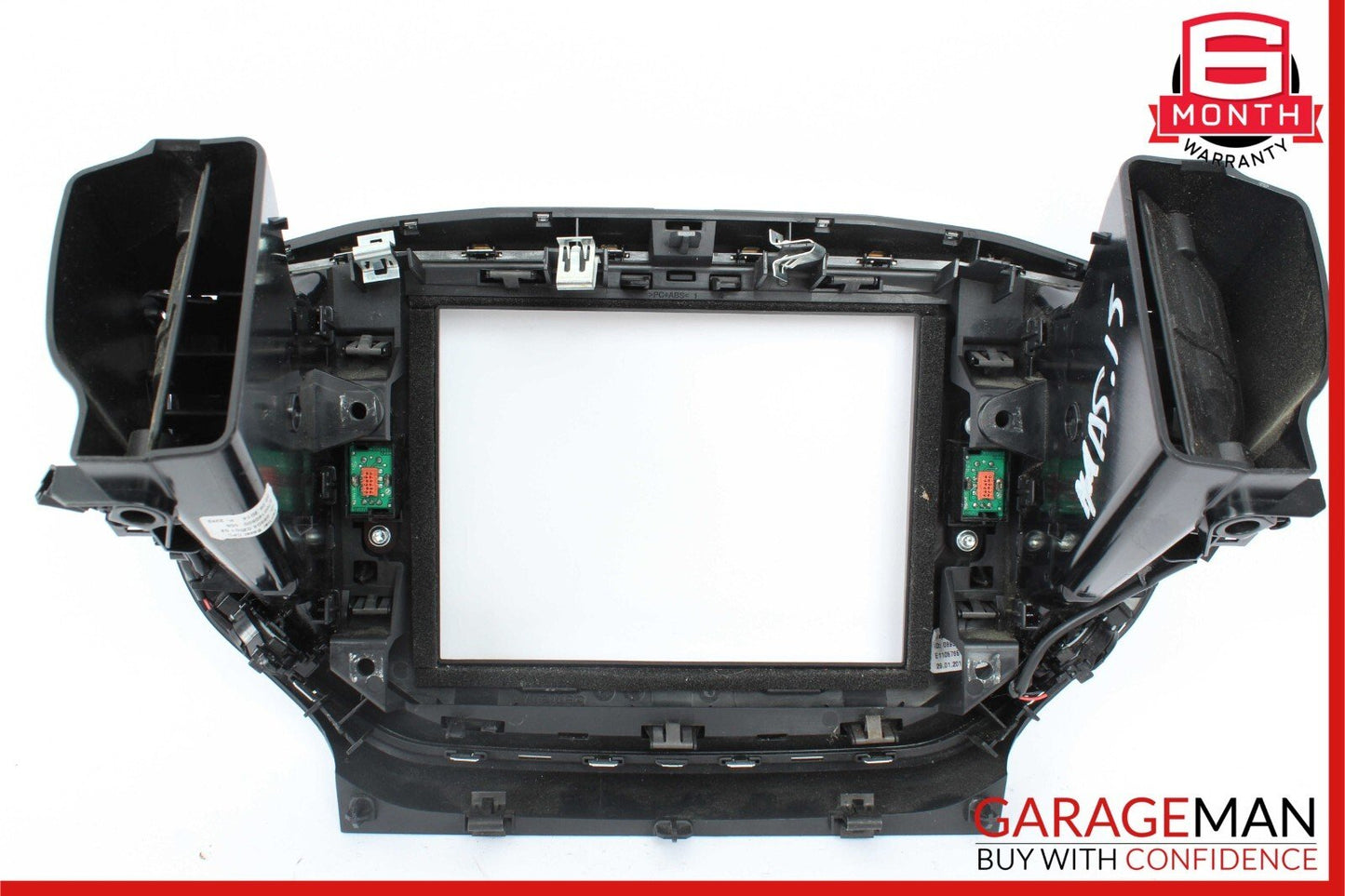14-17 Maserati Ghibli Center Dash Display Bezel Frame Air Vent Grille Trim Cover