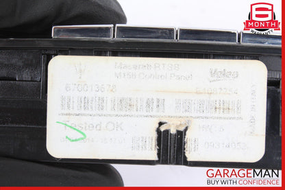 14-17 Maserati Quattroporte Rear Console Seat Heater Sun Shade Control Switch