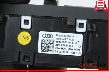 2018-2024 Audi A5 Headlight Head Lamp Control Control Switch4M0941531S Genuine