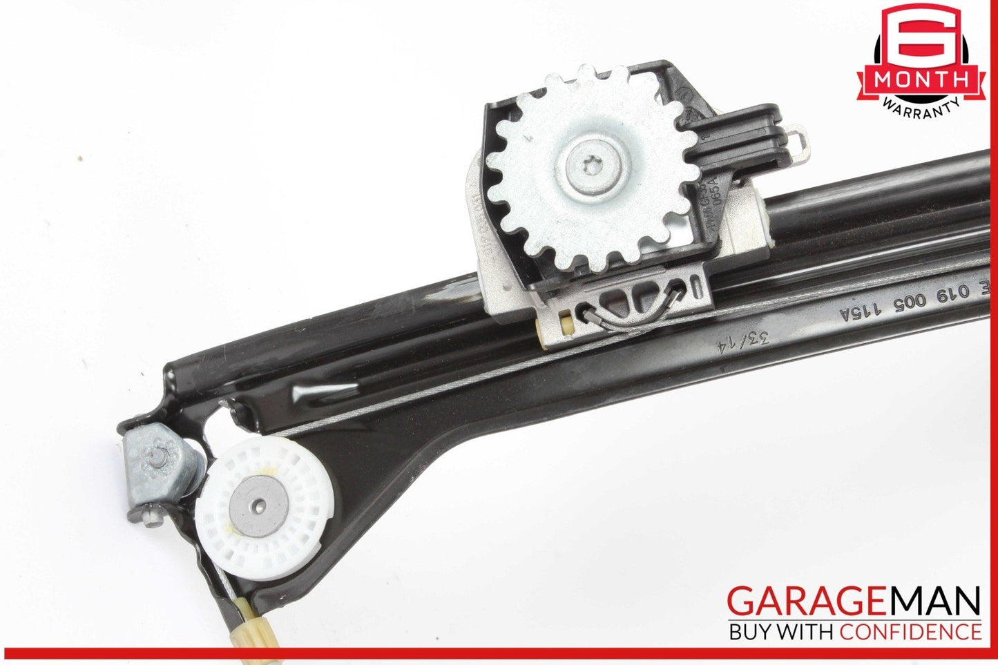 14-22 Maserati Quattroporte Rear Left Side Door Window Regulator 670009818 OEM