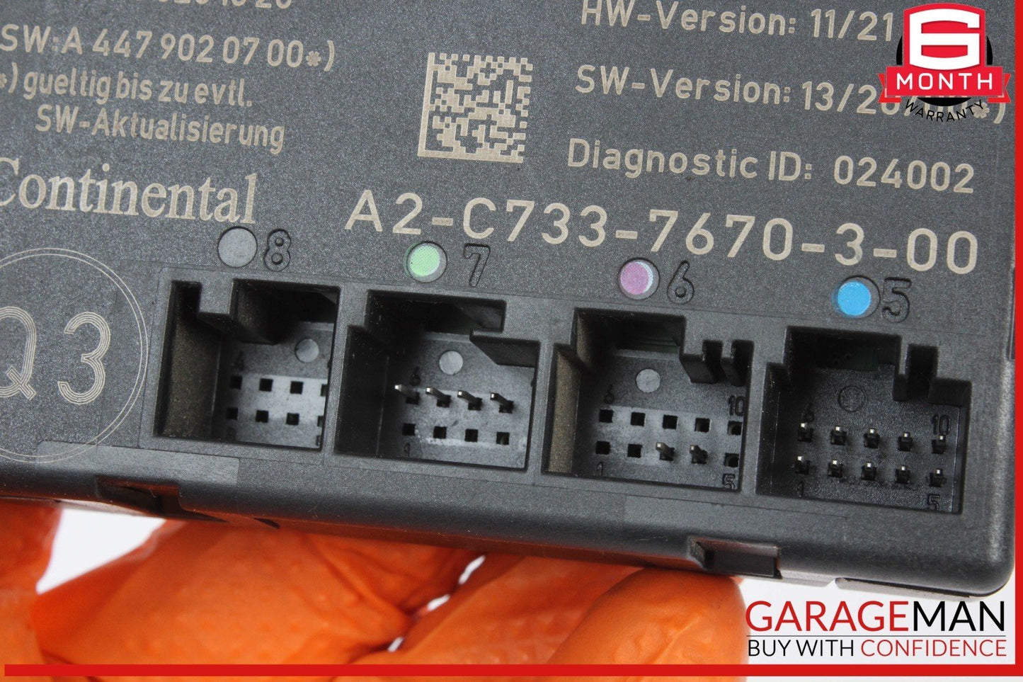 16-23 Mercedes W447 Metris Front Left Side Door Control Module Unit OEM