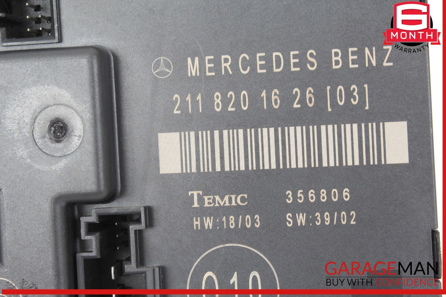 03-09 Mercedes W211 E350 E550 Rear Right Side Door Control Module Unit OEM