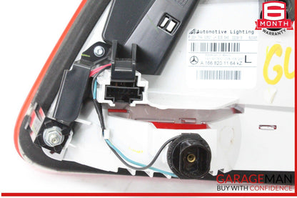 13-16 Mercedes X166 GL450 Rear Left Driver Side Inner Tail Light Lamp OEM