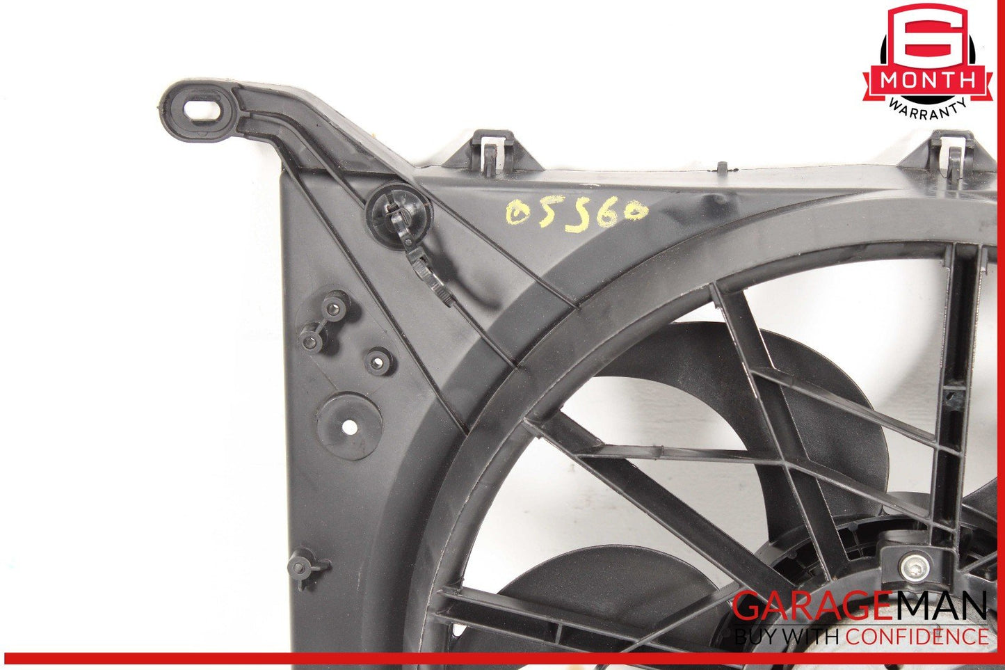 05â09 Volvo S60 Engine Radiator Cooling Fan Motor Assembly OEM