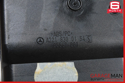 07-14 Mercedes CL600 S500 S550 Front Left Dash AC A/C Air Vent Trim Grille Black