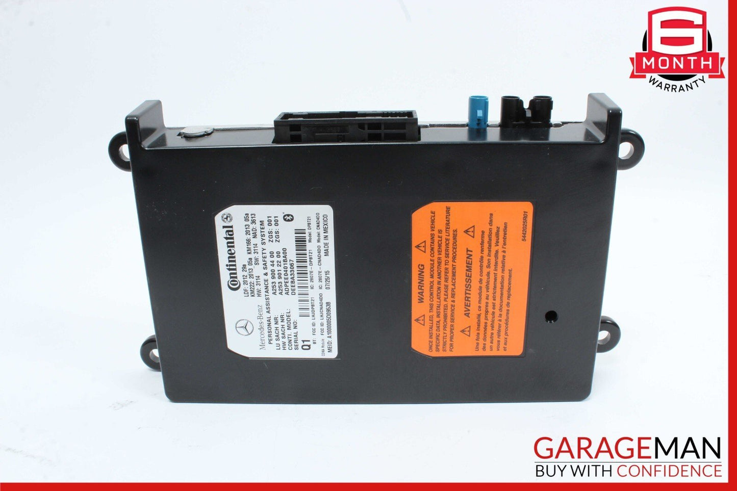 10-16 Mercedes-Benz C300 W205 Tele Aid Control Module 2319012201 Genuine
