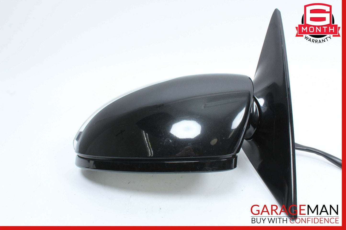 06-08 Mercedes W219 CLS500 CLS550 Front Left Side Mirror Door Rear View Black