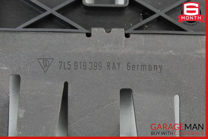 03-06 PORSCHE CAYENNE 955 GPS NAVIGATION DVD PLAYER BRACKET ASSEMBLY OEM