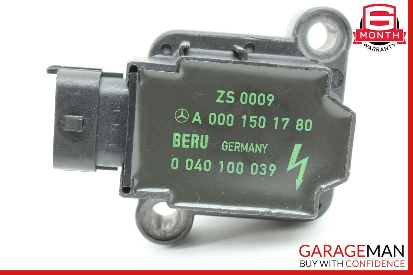 01-04  Mercedes R170 SLK230 Engine Ignition Coil Spark Plug Set of 4 Pc Assembly