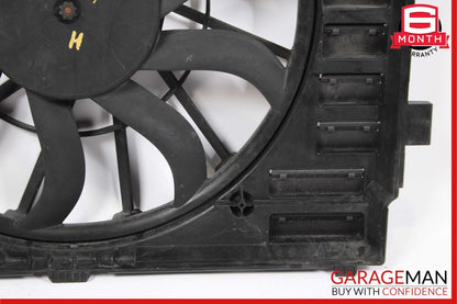 11-18 Porsche Cayenne 958 Engine Cooling Fan Motor Shroud Assembly OEM