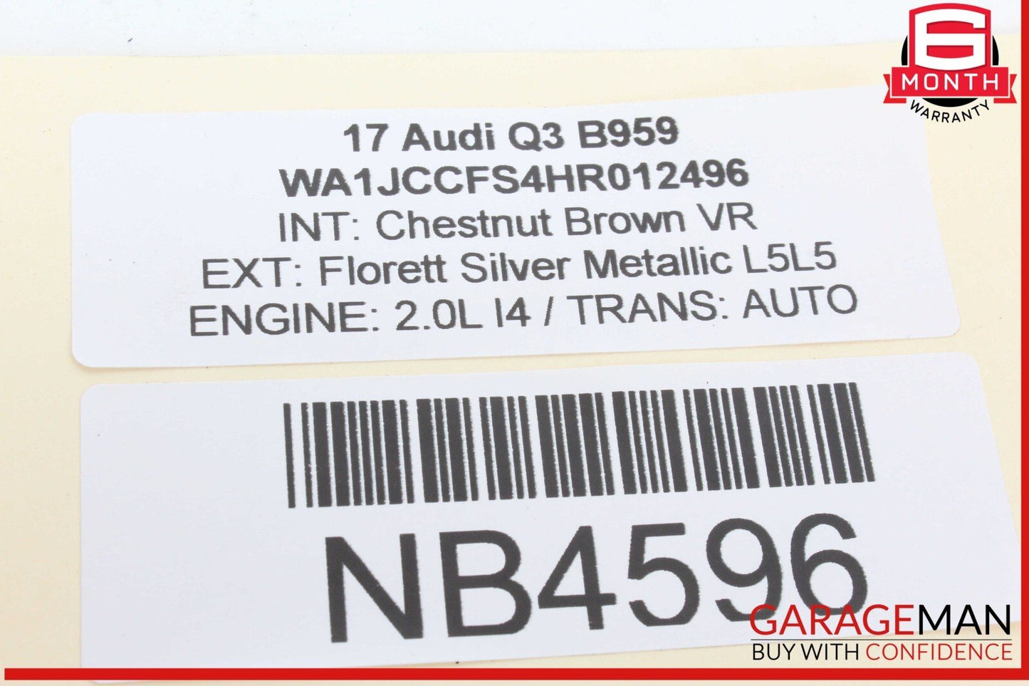 15-18 Audi Q3 Center Dash Dashboard Audio Sound Speaker 8X0035416C OEM