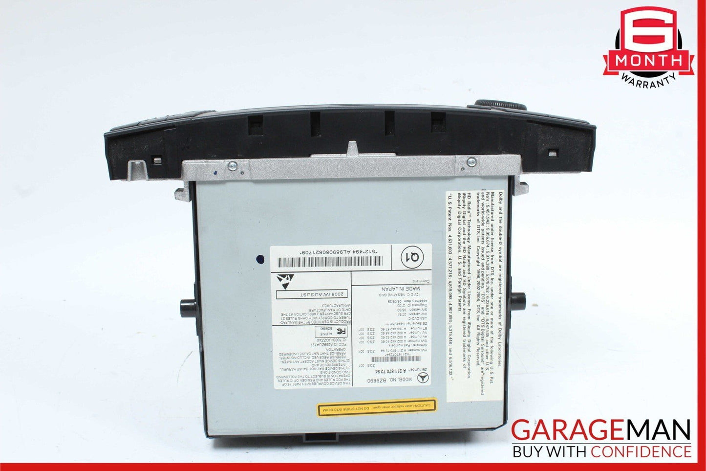 09-11 Mercedes CLS550 E350 E500 E63 AMG Comand Head Unit Navigation Radio CD OEM