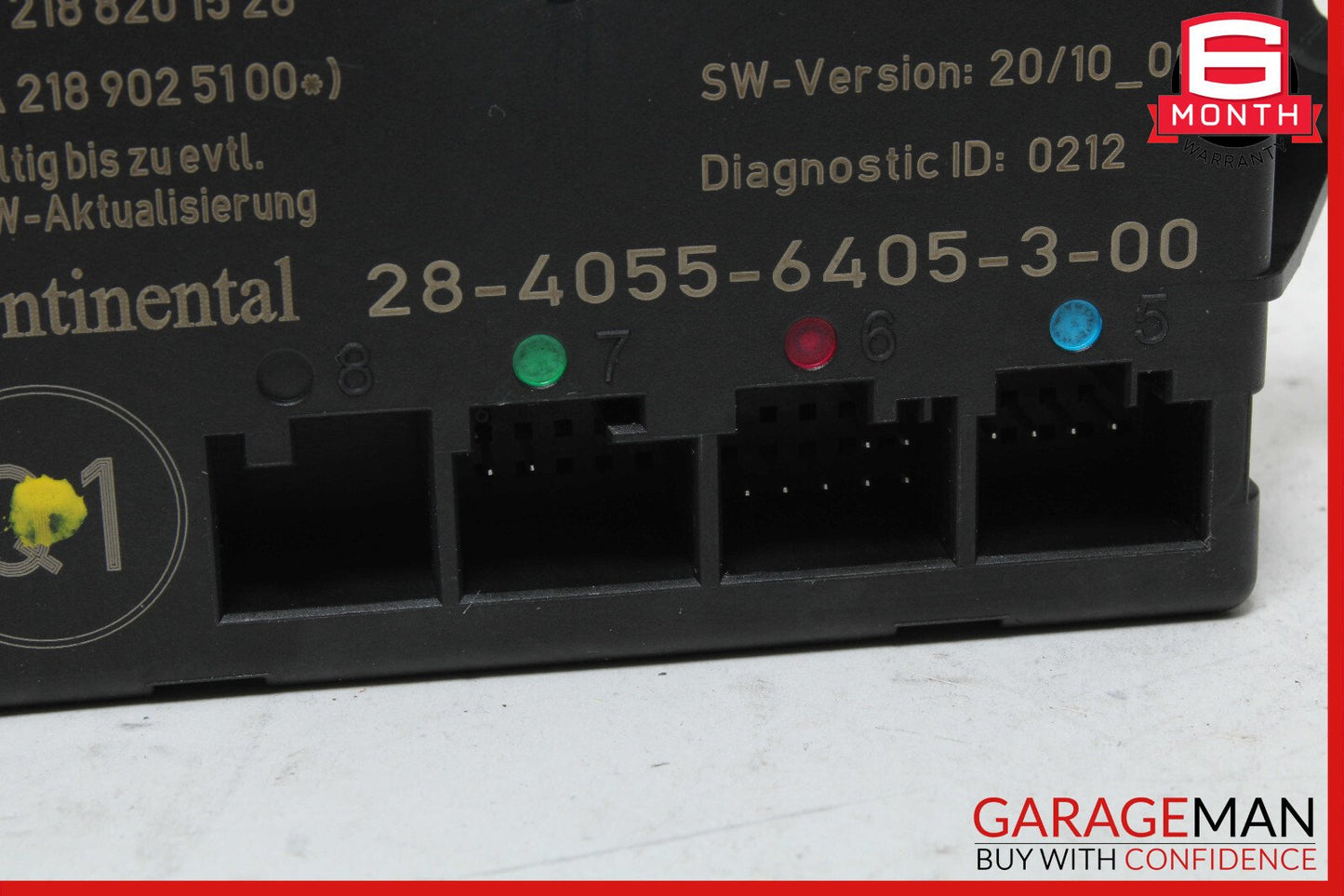 08-18 Mercedes W204 C300 C250 CLS550 Rear Left Side Door Control Module OEM