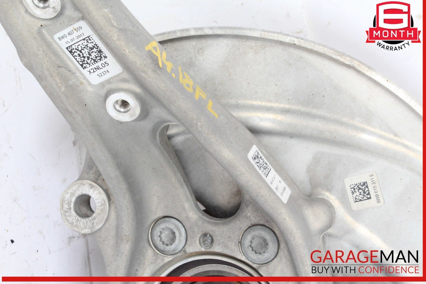 17-24 Audi A4 Quattro Front Left Driver Side Spindle Knuckle Hub 8W0407559