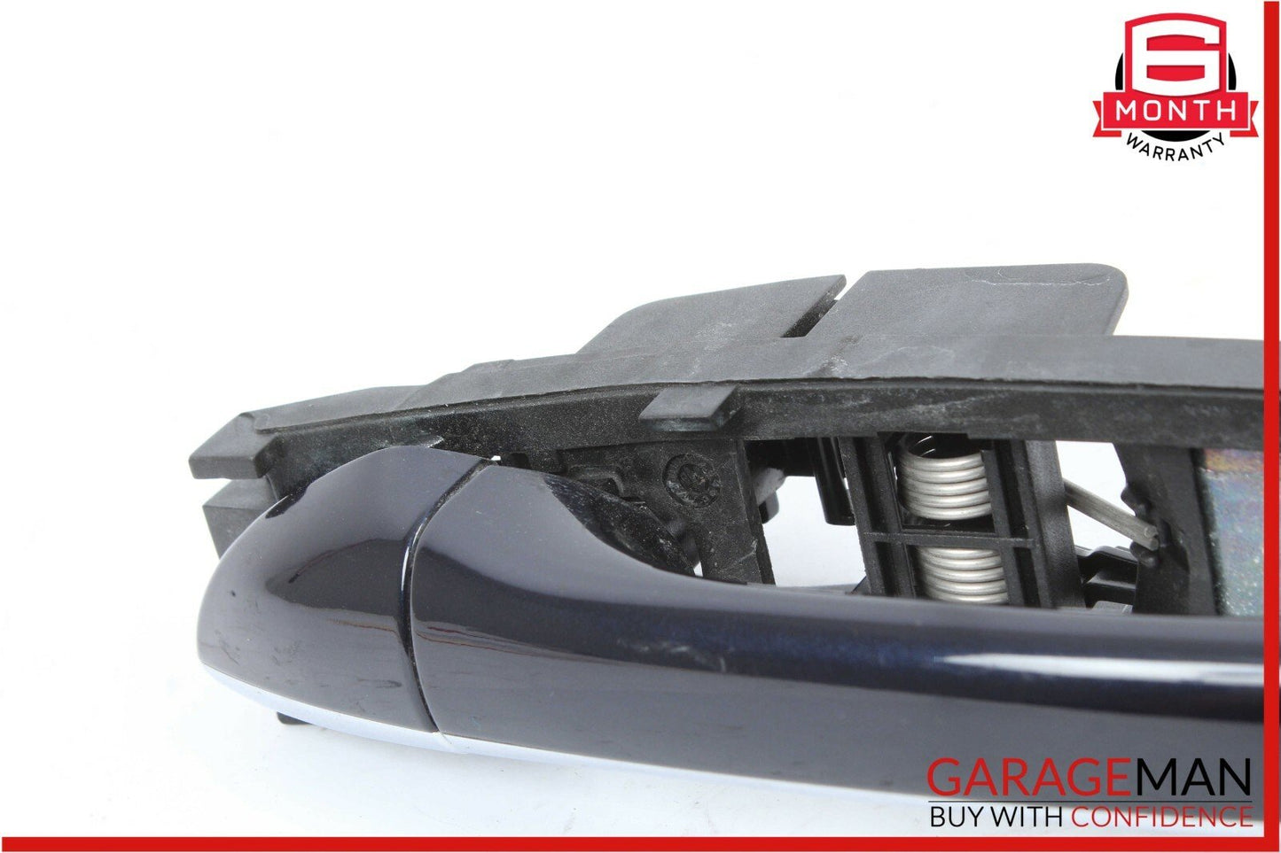 03-09 Mercedes W211 E320 E350 E500 Rear Left Side Exterior Door Handle Blue OEM