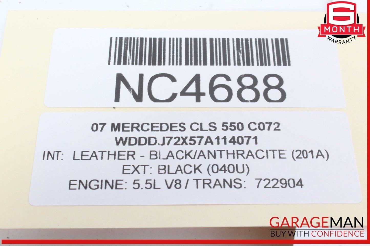 06-13 Mercedes W219 CLS550 Heated Seat Control Module Unit 2118702026 OEM