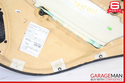 05-07 Mercedes W203 C230 Sedan Rear Left Side Interior Door Panel Trim Cover OEM