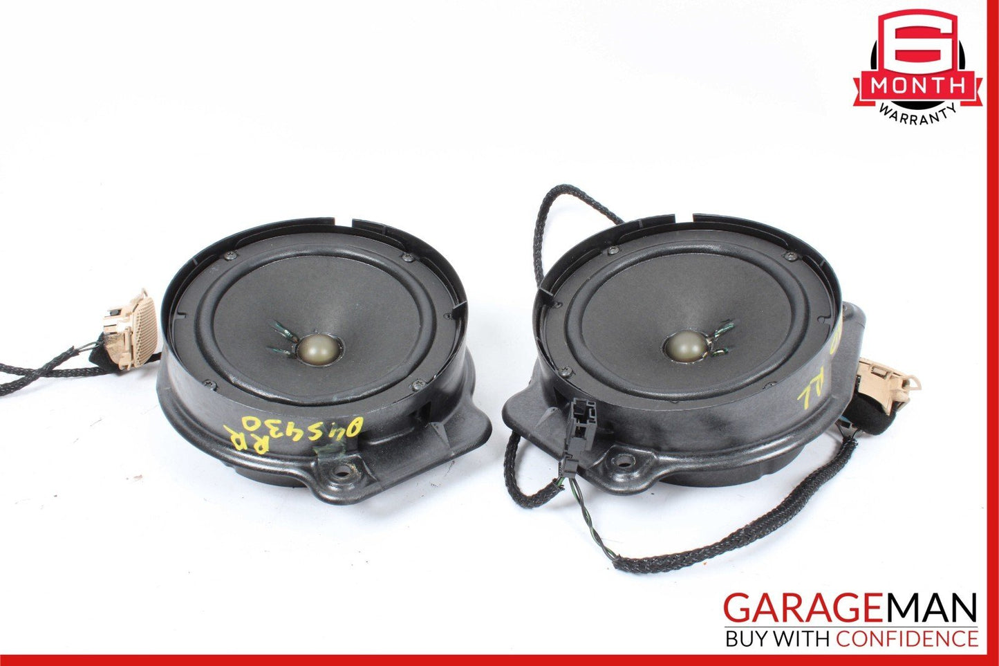 00-06 Mercedes W220 S430 S600 Rear Door Audio Sound Speaker Set of 2 Pc OEM