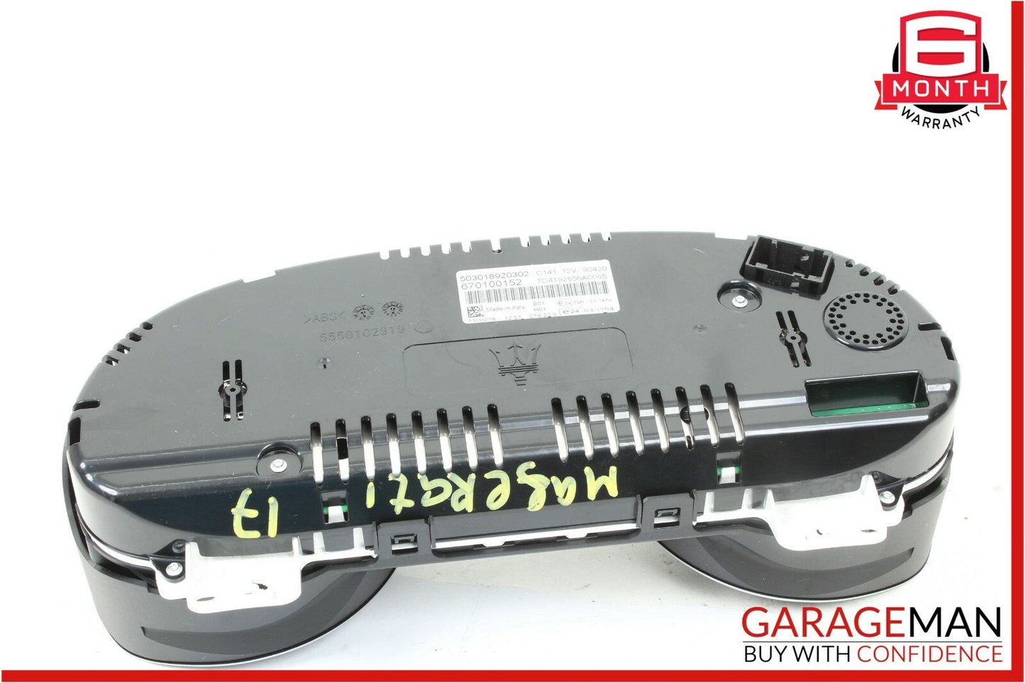 14-17 Maserati Ghibli S Speedometer Odometer Instrument Cluster Gauge OEM 22k