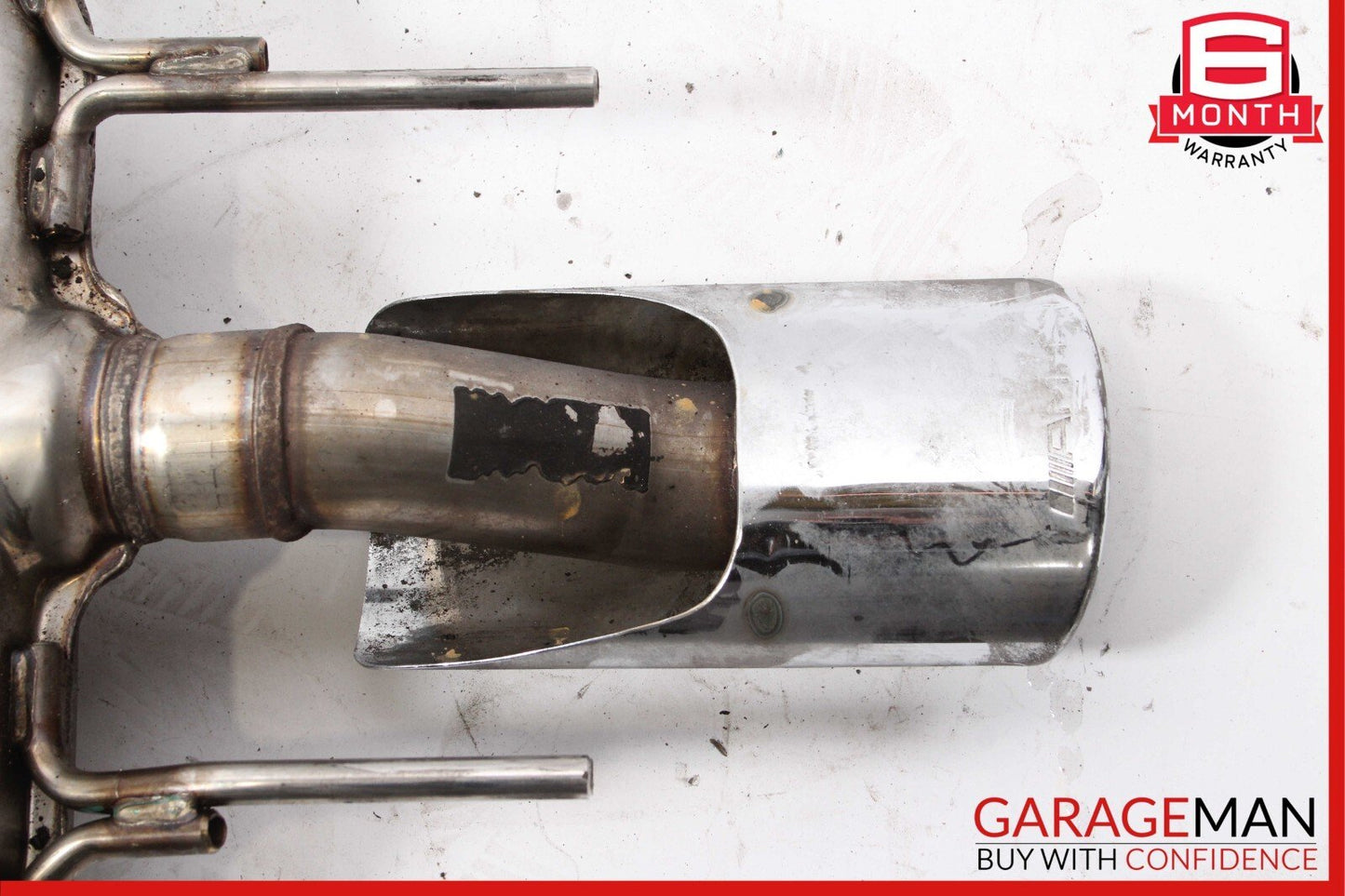 07-09 Mercedes W221 S550 S450 AMG Sport Rear Exhaust Muffler Tips Set of 2 Pc