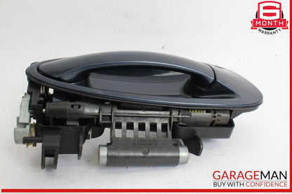 10-16 Porsche Panamera 970 Right Passenger Side Exterior Door Handle Blue OEM