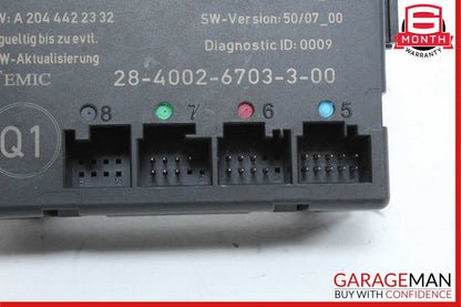 09-12 Mercedes W204 C63 AMG Front Left Side Door Control Module Unit OEM
