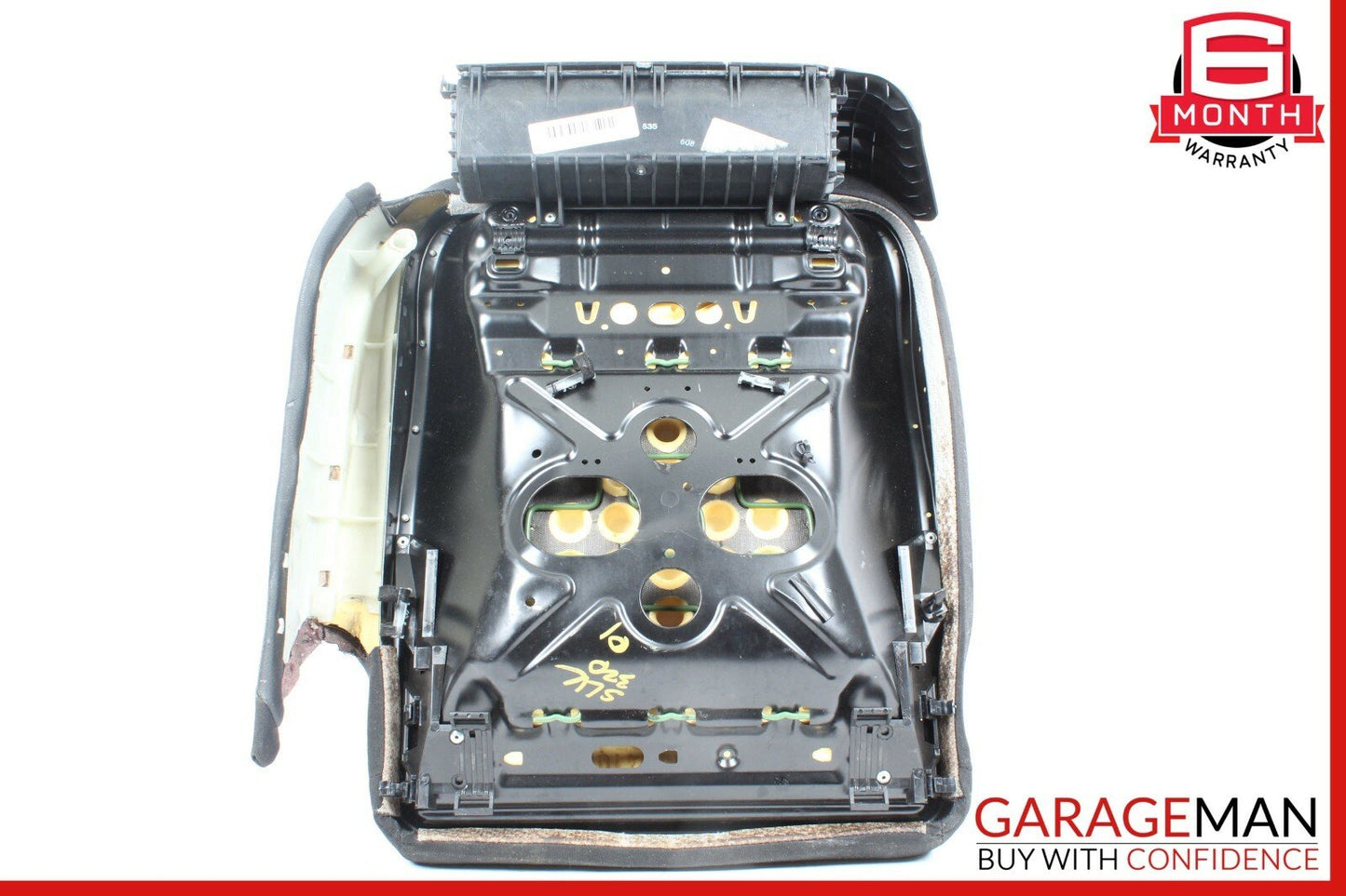 07-09 Mercedes W211 E350 E500 Front Right Side Lower Bottom Seat Cushion Black