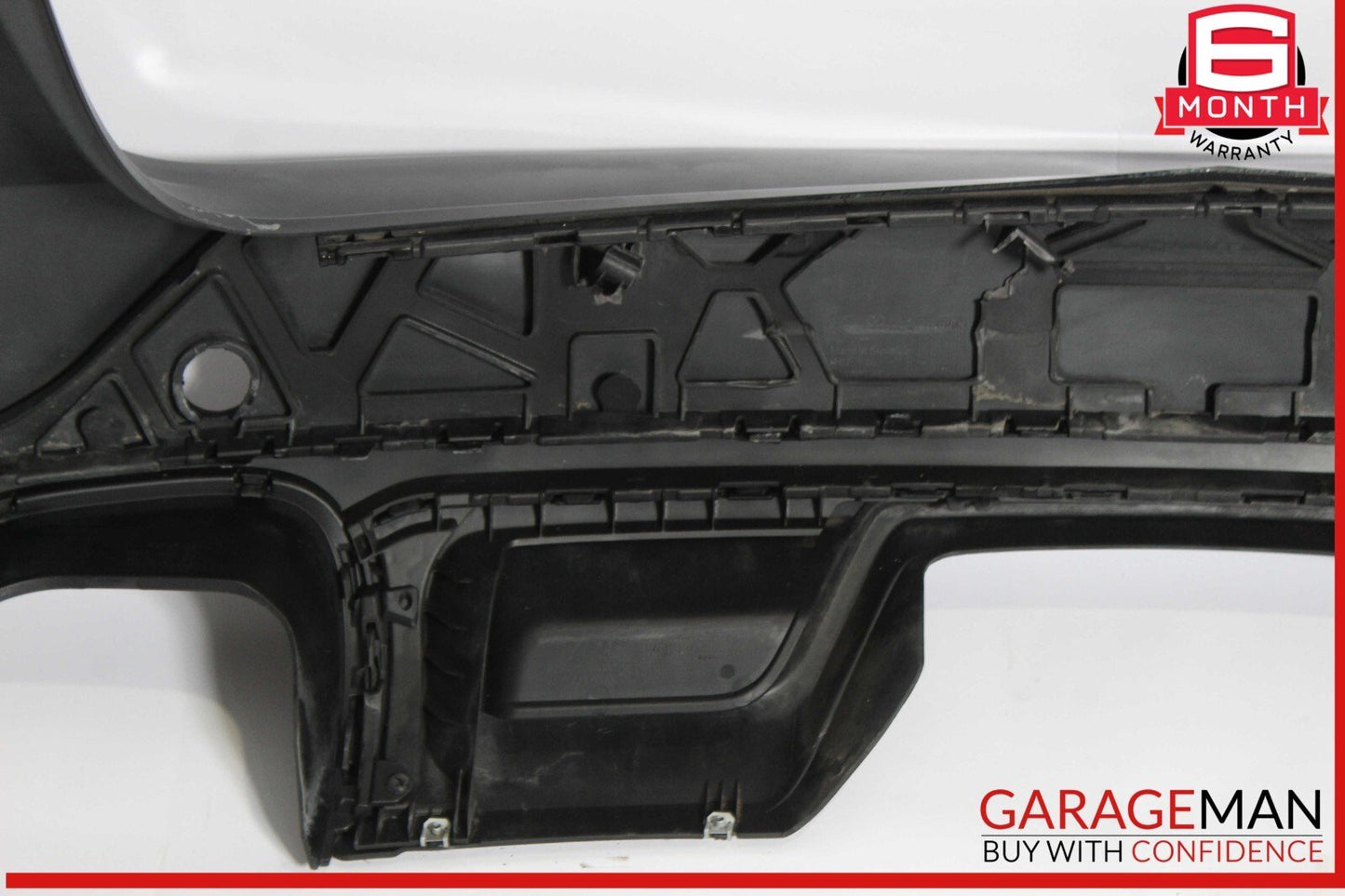 11-14 Porsche Cayenne 958 Rear Bumper Cover Panel Assembly Black OEM