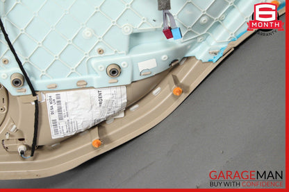 08-14 Mercedes W204 C250 C350 Rear Left Side Interior Door Panel Assembly Beige