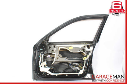 03-13 Maserati Quattroporte M139 Front Right Passenger Side Door Shell Black OEM