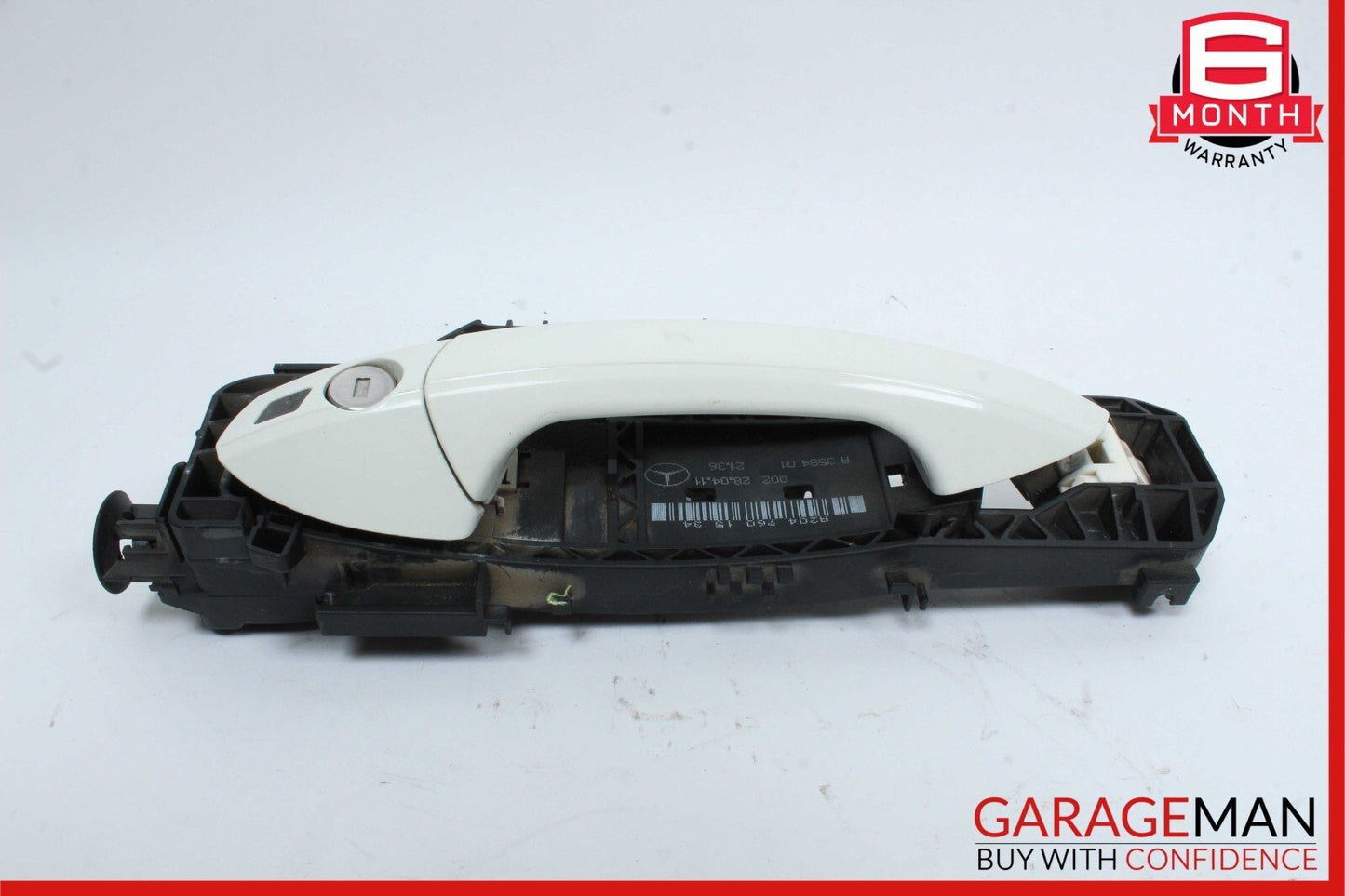 10-13 Mercedes W212 E350 Front Left Side Exterior Door Handle Assembly Beige OEM