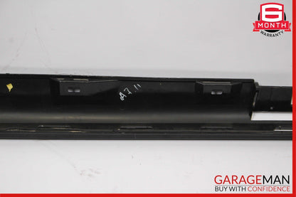 12-15 Audi A7 Left Side Skirt Rocker Molding Moulding Trim Panel Cover Black