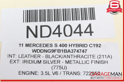 12-20 Mercedes W221 S400 Hybrid Keyless Go Entry Antenna 1668200075 OEM