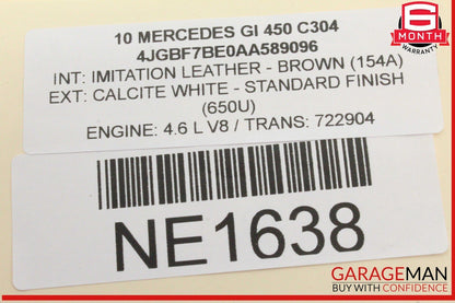 10-13 Mercedes X164 GL450 Front Left Side Bumper Running Daytime Light Lamp OEM