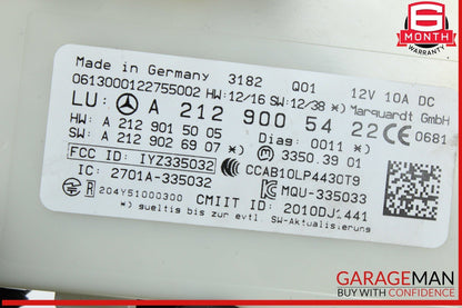 13-20 Mercedes W212 E350 GL450 CLA250 SL550 Keyless Go Entry Control Module OEM