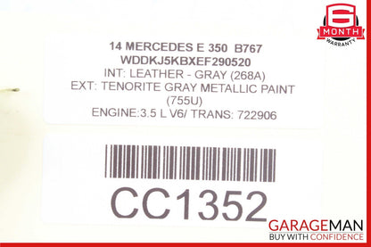 13-20 Mercedes W207 E350 GL450 CLA250 SL550 Keyless Go Entry Control Module OEM