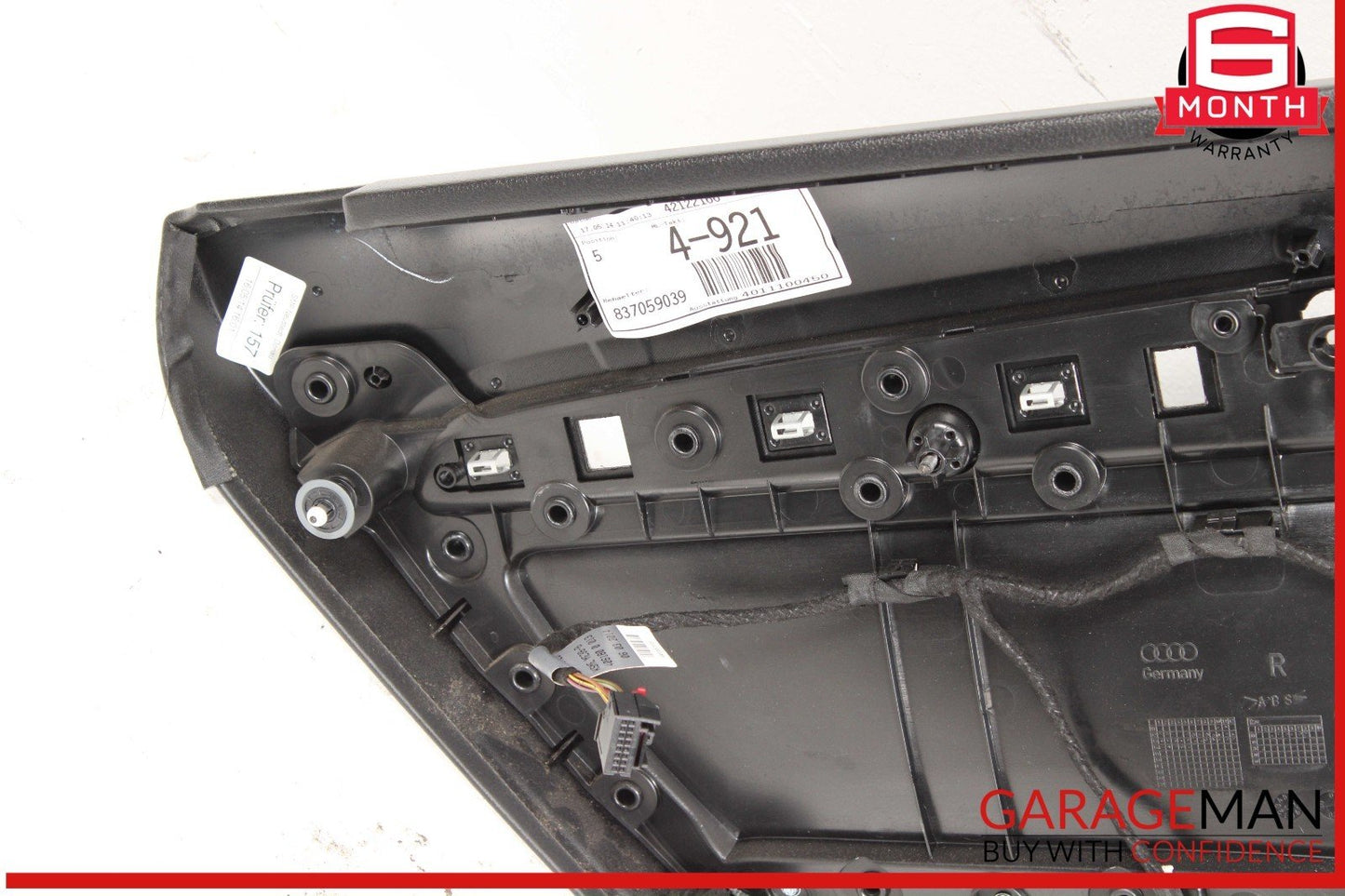 13-17 Audi SQ5 Q5 Rear Right Passenger Side Interior Door Panel OEM