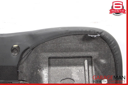 14-17 Maserati Ghibli Rear Bench Lower Bottom Seat Cushion Cover Black OEM