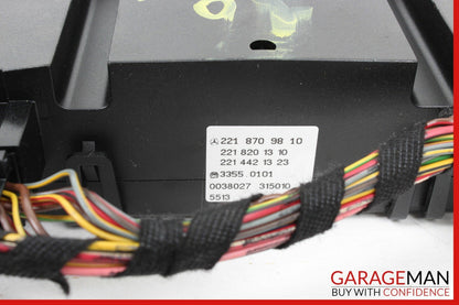 07-13 Mercedes W221 S550 CL600 A/C AC Heater Temperature Climate Control Switch