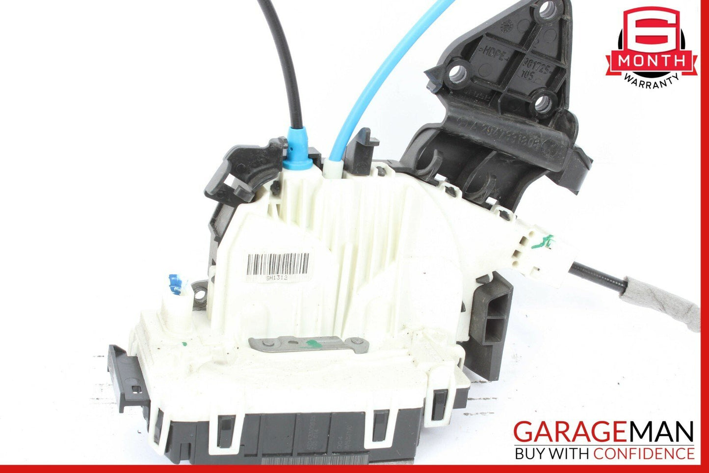 08-11 Mercedes W204 C350 Rear Right Door Lock Latch Actuator w/ Handle Grey
