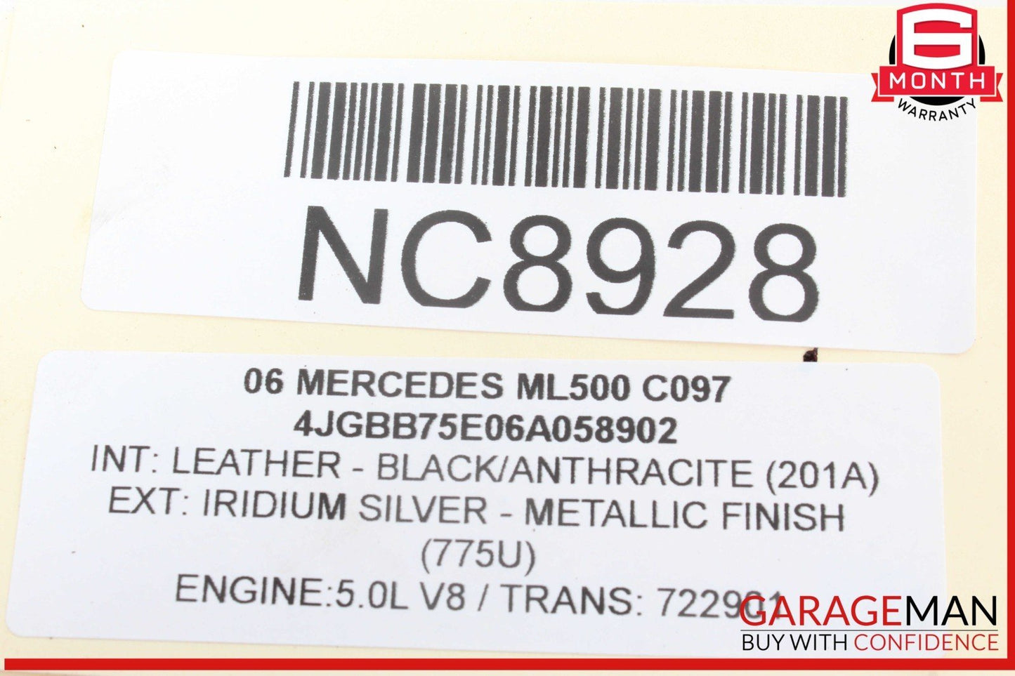 03-12 Mercedes W164 ML500 E500 Front Left Driver Side Seat Control Module OEM