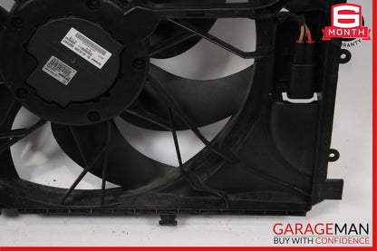 08-18 Mercedes GLK350 C300 Engine Radiator Cooling Fan Shroud Motor Assembly