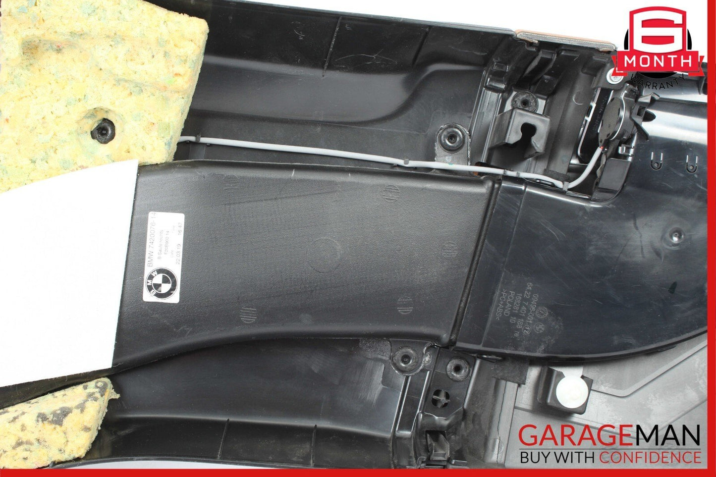 16-19 BMW 750i 740i Right Passenger Side Lower B Pillar Trim Panel OEM
