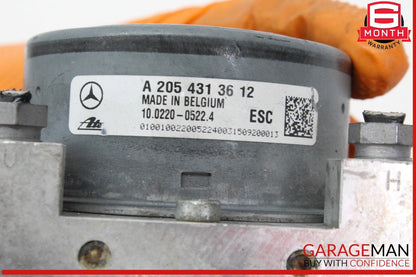 15-20 Mercedes W205 C300 ABS Anti Lock Brake Pump Control Module 2054313612 OEM