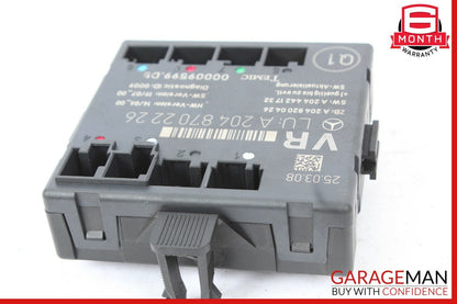 08-14 Mercedes W204 C300 C350 Front Right Side Door Control Module Unit
